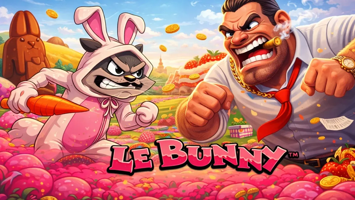Grafika automatu Le Bunny, jedna z vybraných her v SpinBoss — Vklady a výběry na SpinBoss